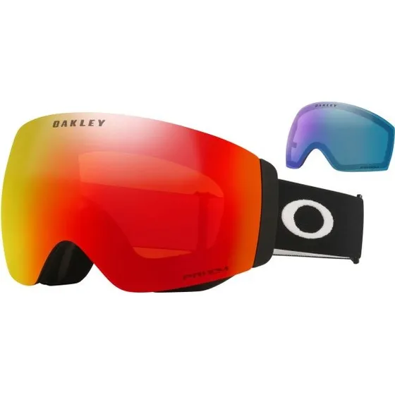 Oakley Flight Deck Pro M Matte Black/Prizm Snow Torch Iridium