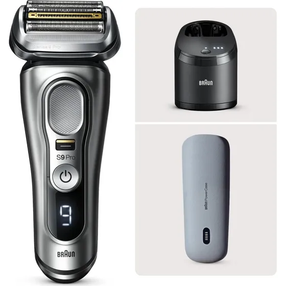 Braun Series 9 Pro 9477cc Elektrorasierer mit ProLift Trimmer