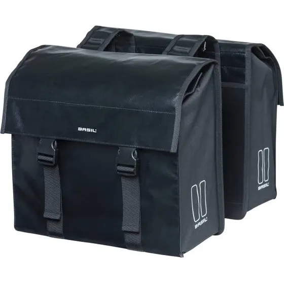 Basil Urban Load Doppeltasche Schwarz