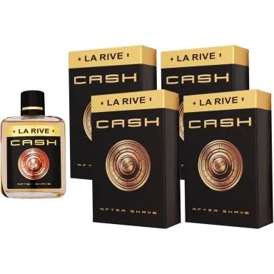 La Rive Cash for Men 4x100 ml Aftershave Set