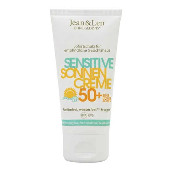 Jean & Len Sensitiv Sonnencreme Gesicht LSF 50+ 50ml