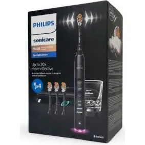 Philips DiamondClean Smart 9400 HX9918/89 schwarz mit A3 Brstenkopf