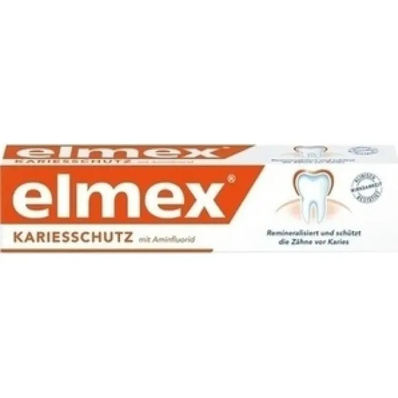 Elmex Zahnpasta Kariesschutz mit Fluorid 75 ml