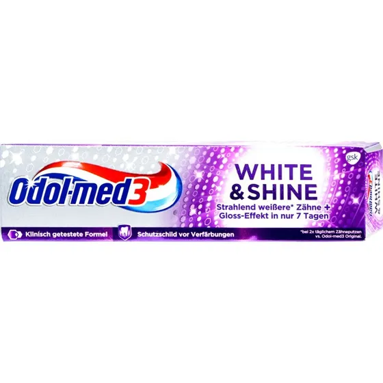 Odol-med3® White & Shine Zahncreme 75 ml