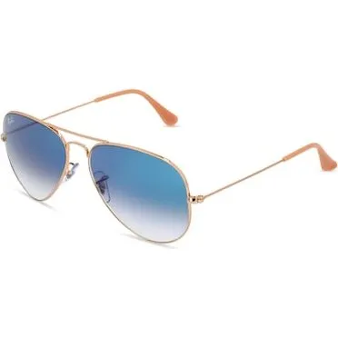 Ray-Ban Aviator Large Metal RB3025 Gold/Blau
