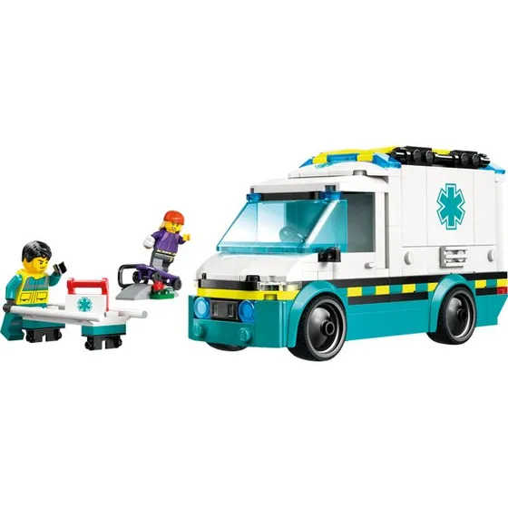 LEGO City Rettungswagen 60451 Bauspielzeug ab 5 Jahren