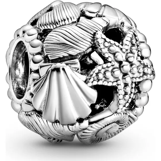 Pandora Openwork Starfish, Shells & Hearts Charm 798950C00