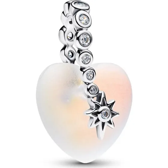 Pandora Shooting Star & Heart Dangle Charm 794143C01
