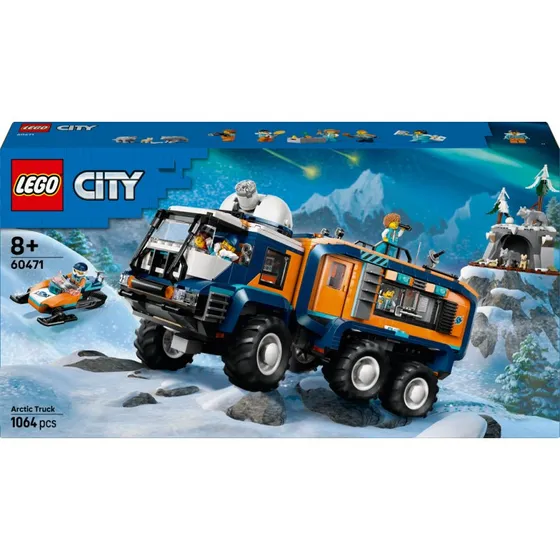 LEGO City Arktis-Truck mit Labor (6rdrig, mit Schneemobil)