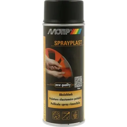 Motip SprayPlast Schwarze Folie Matt 400 ml