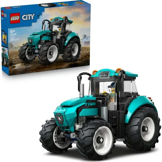 LEGO City 60498 Traktor, blaugrn ab 6 Jahren