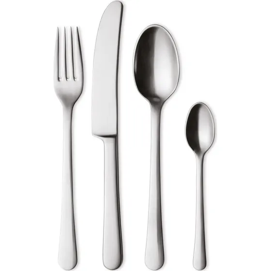 Georg Jensen Copenhagen Besteck Set 24-tlg. matt