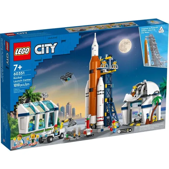 LEGO 60351 Raumfahrtzentrum mit Rakete, Startturm & Sternwarte
