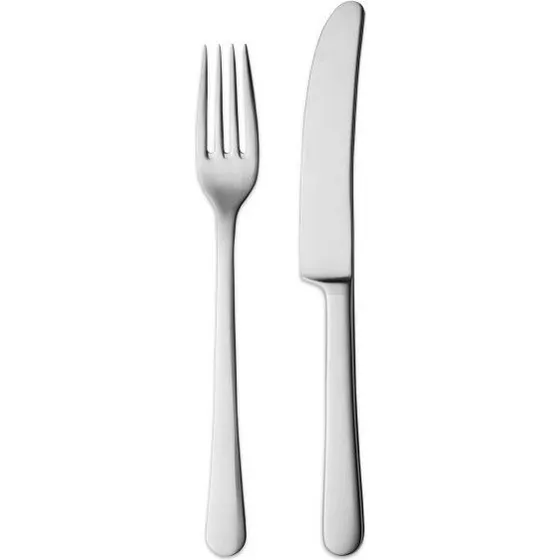 Georg Jensen Copenhagen Dessertbesteck 4 Stk. matt