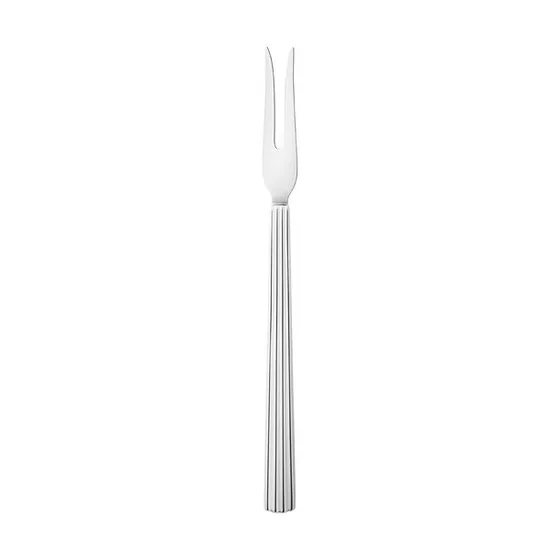 Georg Jensen Bernadotte Aufschnittgabel 2er Set, poliert, 15 cm