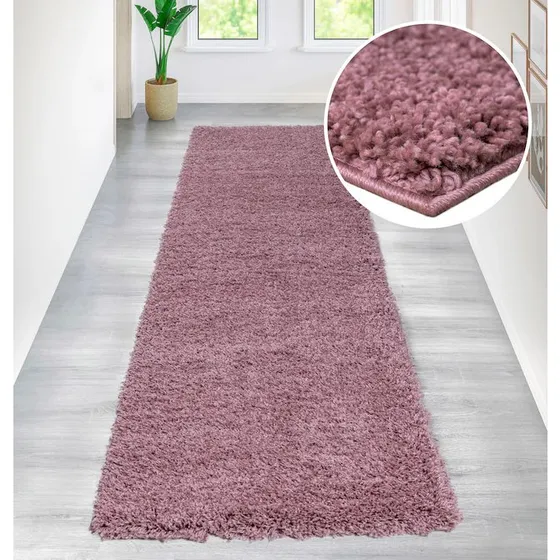 Bruno Banani Shaggy Soft Hochflor-Teppich 30 mm, rechteckig, Uni-Farben