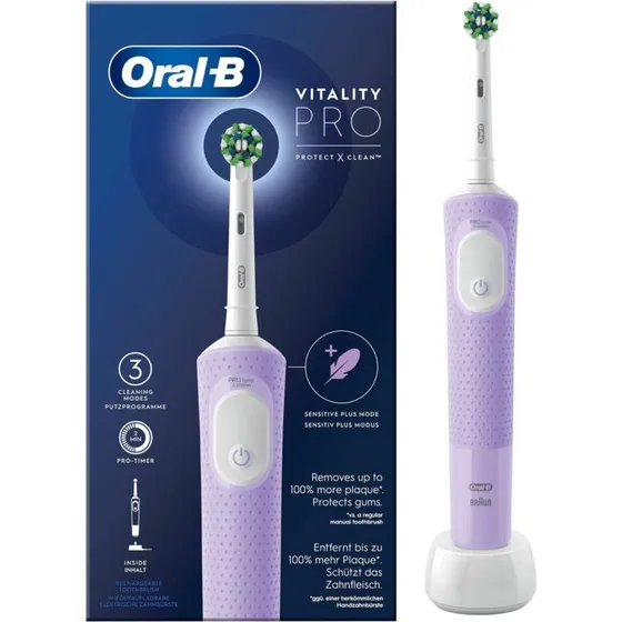 Oral-B Vitality Pro Elektrische Zahnbrste, lila