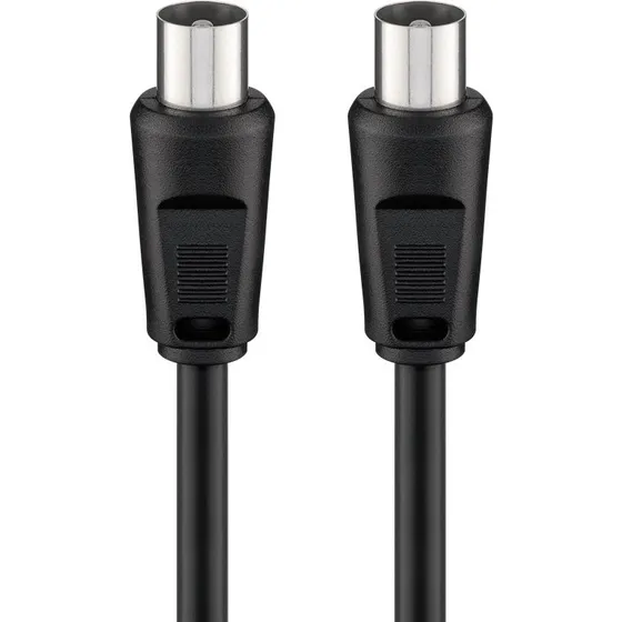 Goobay 68148 Antennenkabel 2,5 m schwarz