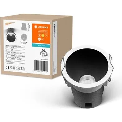 LEDVANCE Twist Pro Einbauleuchte 5W 3000K Schwarz 70mm