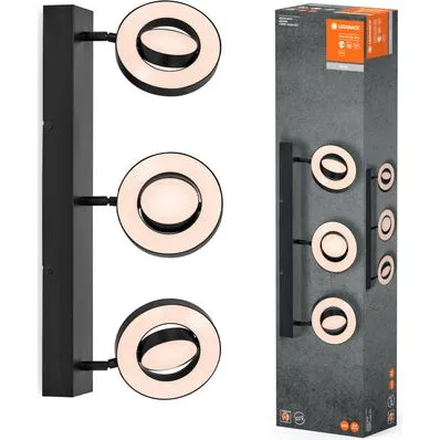 LEDVANCE Decor Spot Saturn CLICK-CCT Schwarz 3 Spot