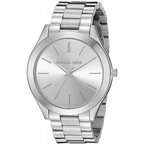 Michael Kors Runway Slim MK3178 Damenuhr Silber Edelstahl