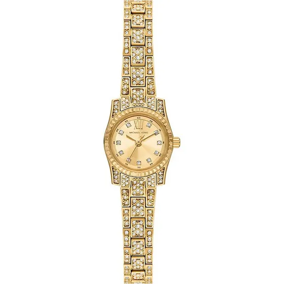 Michael Kors Lexington Damenuhr MK4980, 19,5 mm, Edelstahl, Gold