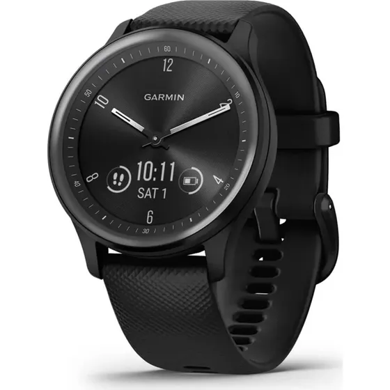Garmin vivomove Sport Smartwatch schwarz/schiefergrau 40 mm