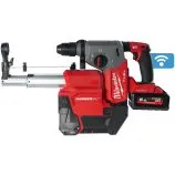 Milwaukee M18ONEFHXDEL-552C Akku-Kombihammer + Staubabsaugung