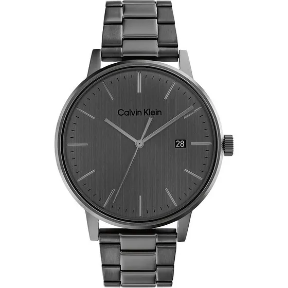 Calvin Klein Herrenuhr 25200054 Grau Edelstahl