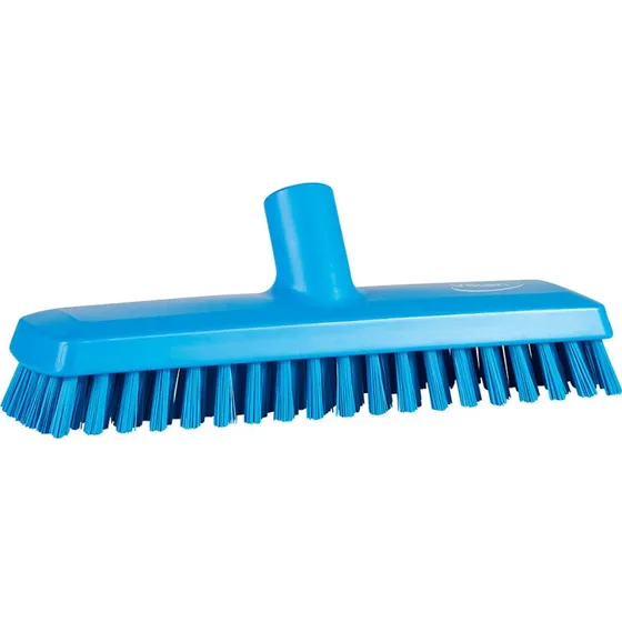 Vikan Schrubber 270 mm extra hart mit Wasserdurchlauf blau