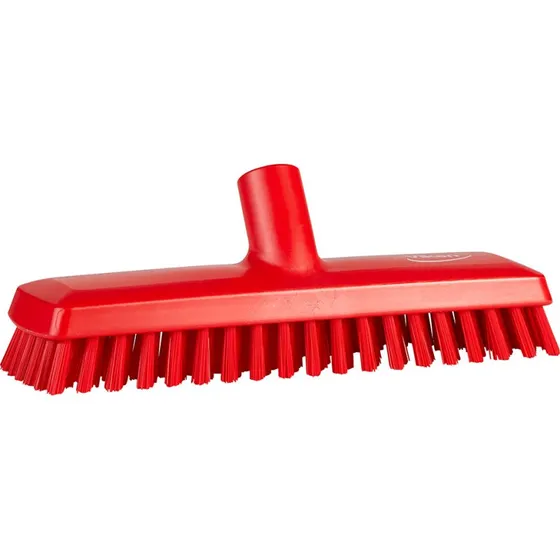 Vikan Schrubber 270 mm extra hart rot mit Wasserdurchlauf