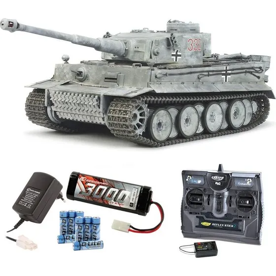Tamiya Tiger I 1:16 RC Panzer Full Option 2,4GHz