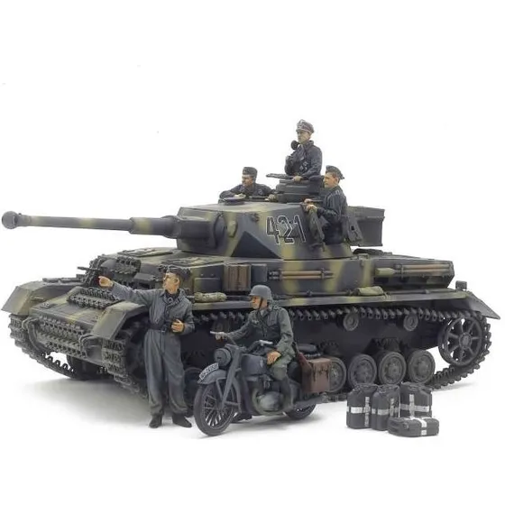 TAMIYA PzKpfw. IV Ausf. G mit Krad Ost 1:35