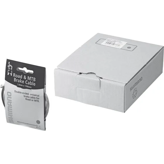 Shimano Bremszug Stahl 10x 2,050 mm Dual-Ended