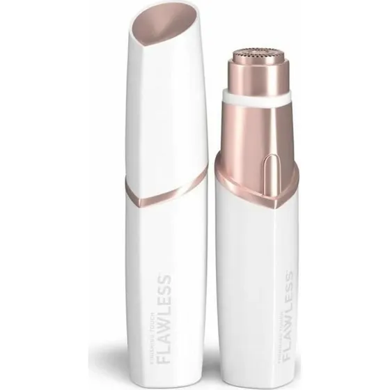 FLAWLESS Finish Elektrischer Epilierer Gesichtsbehaarung Wei