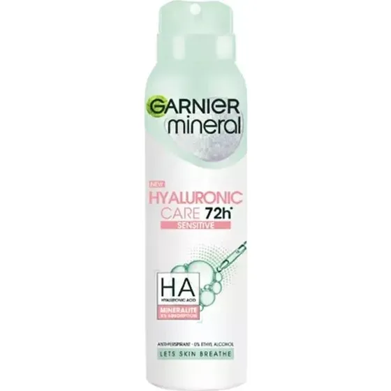 Garnier Mineral Hyaluron Pflege Antitranspirant 150ml