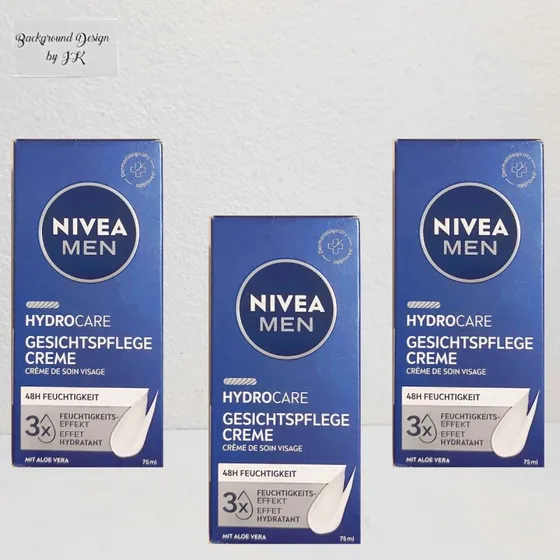 Nivea MEN Hydro Care 3x 75ml Gesichtspflege