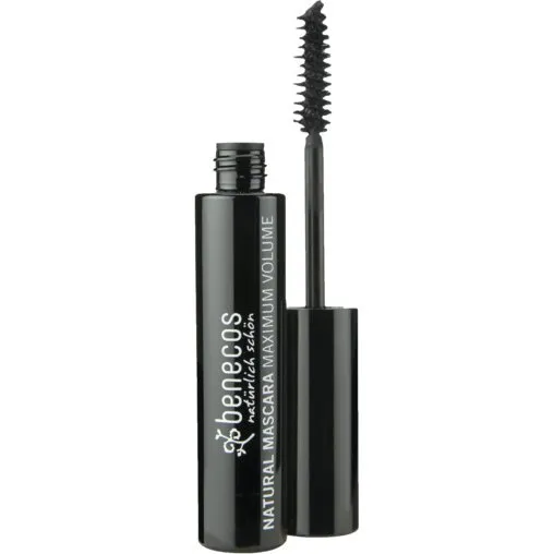 benecos MASCARA MAX. VOLUME DEEP BLACK 8 ml