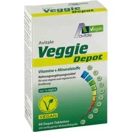 Avitale VEGGIE Depot Vitamine+Mineralstoffe 60 St