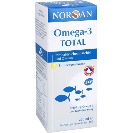 NORSAN Omega-3 Total Zitrone 200 ml