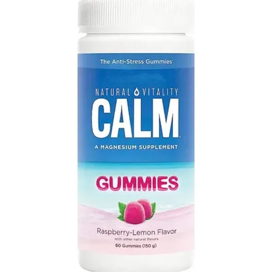 Natural Vitality Calm Gummies Himbeere 60 Stck