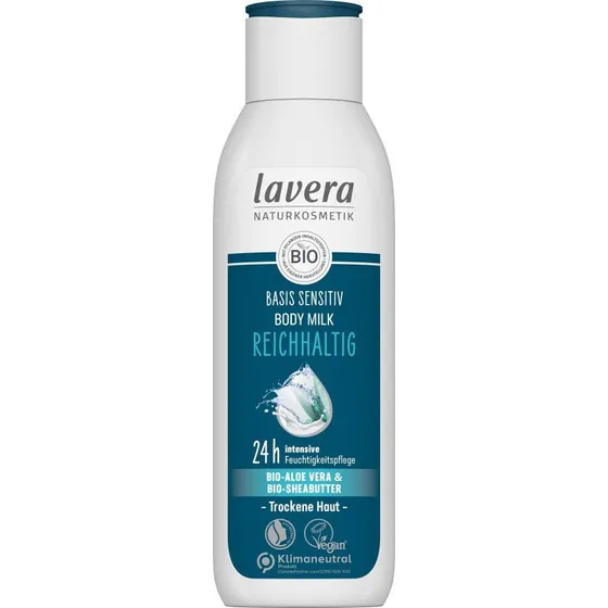 Lavera basis sensitiv Bodymilk Reichhaltig Bio 250 ml