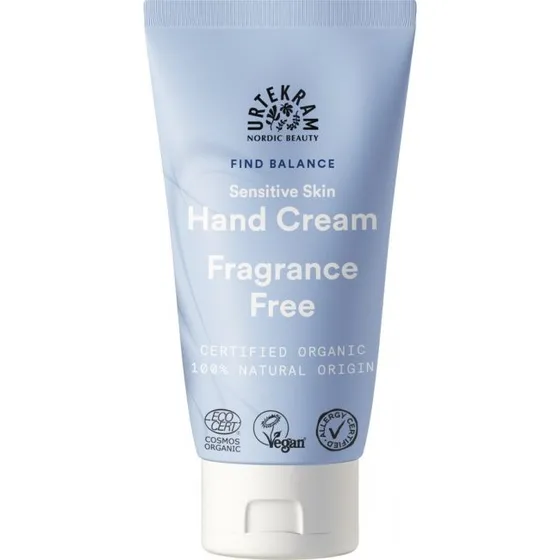 Urtekram Fragrance Free Sensitive Skin Hand Cream 75 ml
