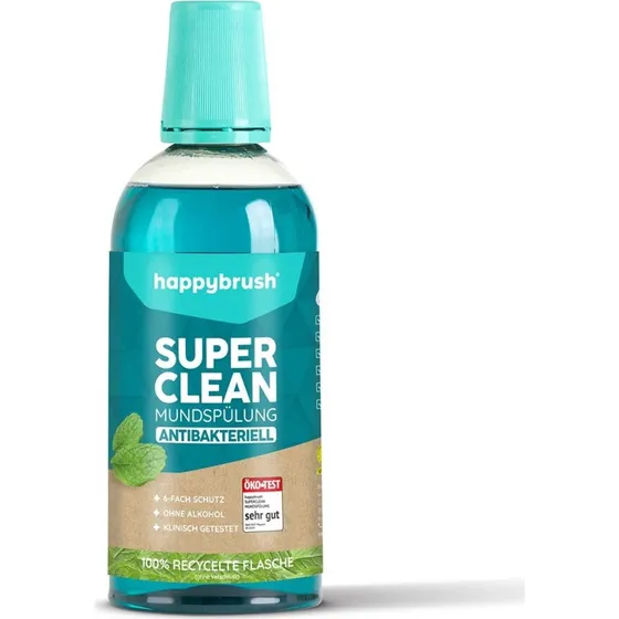 happybrush SuperClean Mundspülung 500 ml