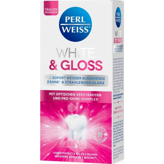 Perlweiss White & Gloss Zahncreme 50 ml