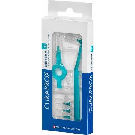 Curaprox Interdental Set CPS 06 mm türkis 5+2 St