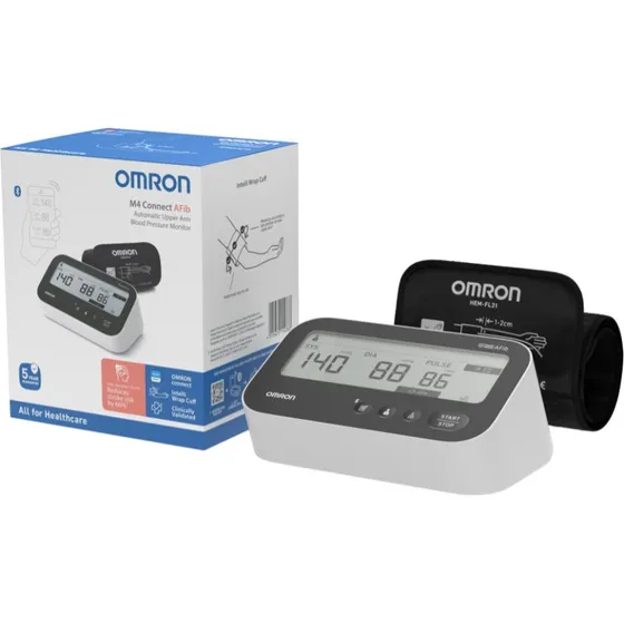 Omron M4 Connect AFib Oberarm-Blutdruckmessgert