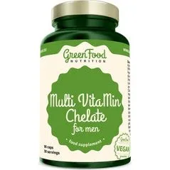 GreenFood Nutrition Multi VitaMin Chelate fr Mnner 90 Kapseln