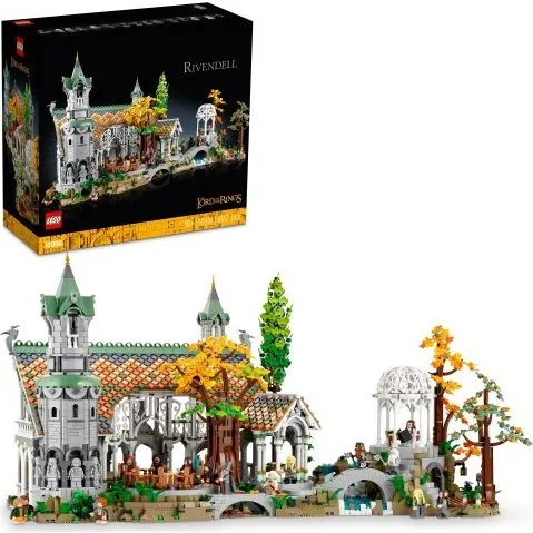 LEGO Icons 10316 Der Herr der Ringe Bruchtal (6.167 Teile)