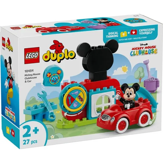 LEGO DUPLO Disney Mickys Clubhaus und Auto (10454)
